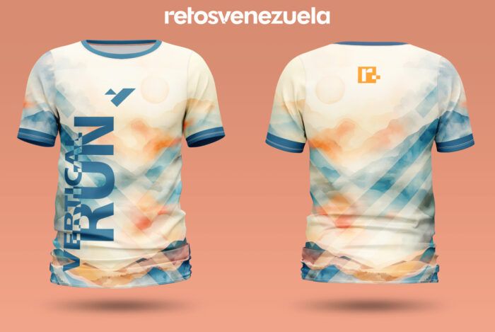 Franela Oficial VERTICAL RUN - Imagen 1