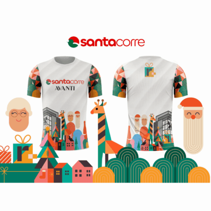 Franela Oficial SANTA CORRE 2025