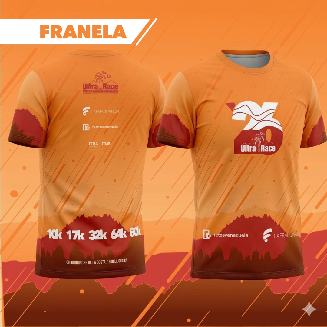 UR26 PRODUCTO 1080X1080 Franela Oficial Ultra Race 2026 - Imagen 1